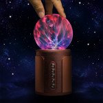 Wholesale Loud Sound Magic Plasma Ball Bluetooth Speaker P2 (Silver)